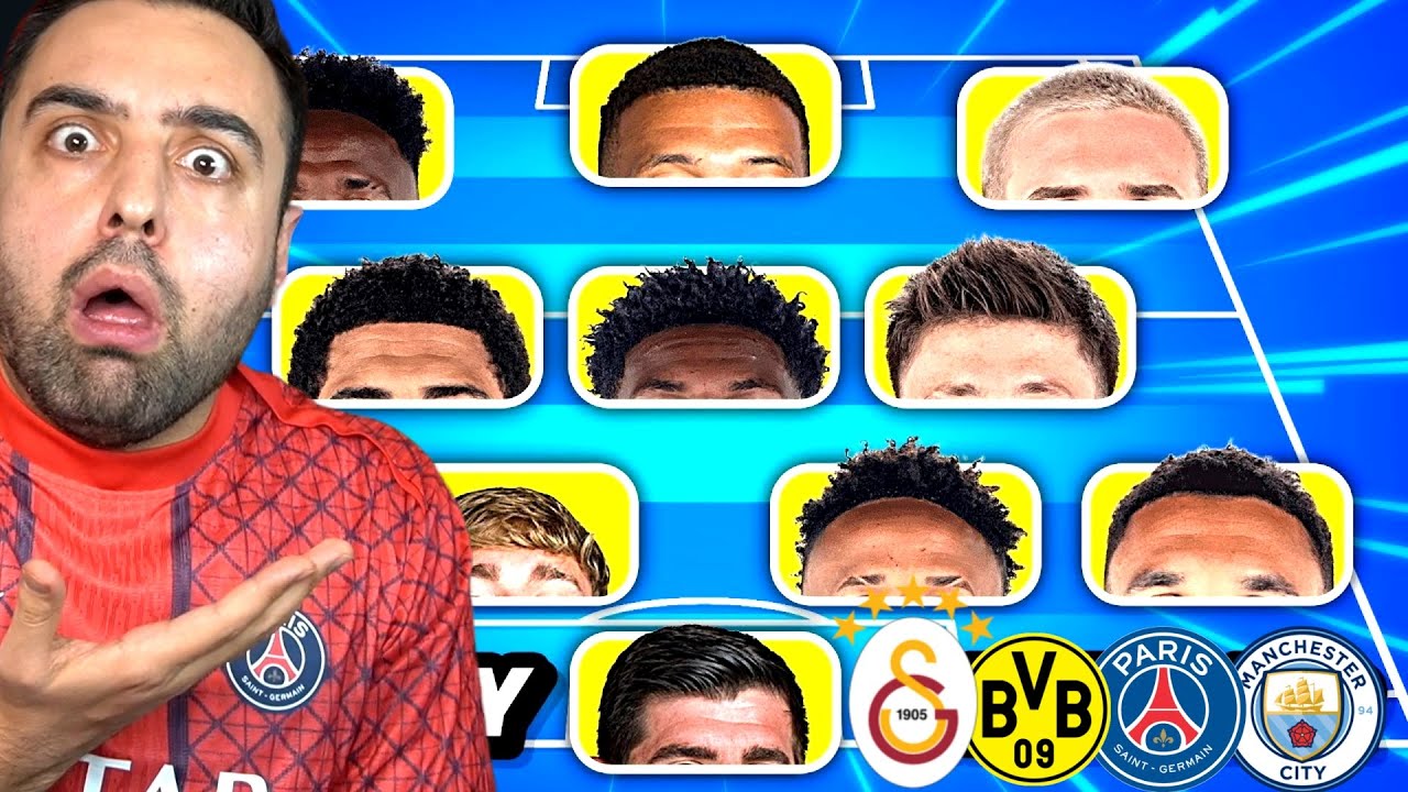 TAKIMI FUTBOLCULARIN SAÇLARINDAN TAHMİN ET 😱 ? ÜMİDİ BULMACA !