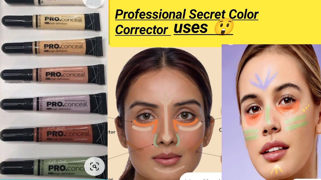 Girl Pro COLOR CORRECTORS /CONCEALERS Review and use 