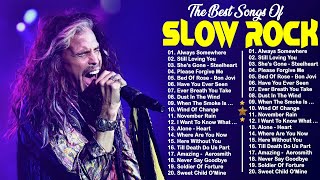 Aerosmith, Bon Jovi, Scorpions, Steelheart || Best Songs Of All Time || Best Songs SLOW ROCK