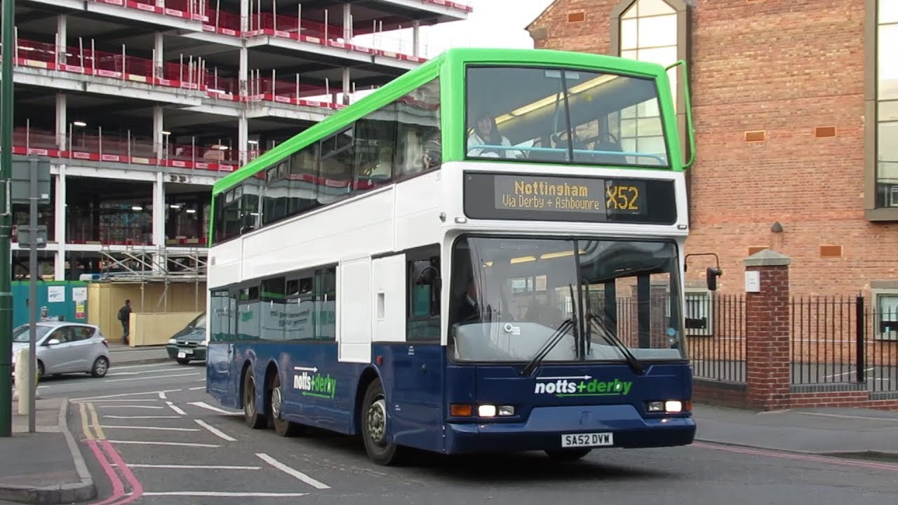Notts & Derby Nordic Volvo B7L to Nottingham