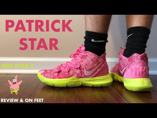 onderwijs Manier harpoen Nike Kyrie 5 Patrick Star Review and On Feet - YouTube