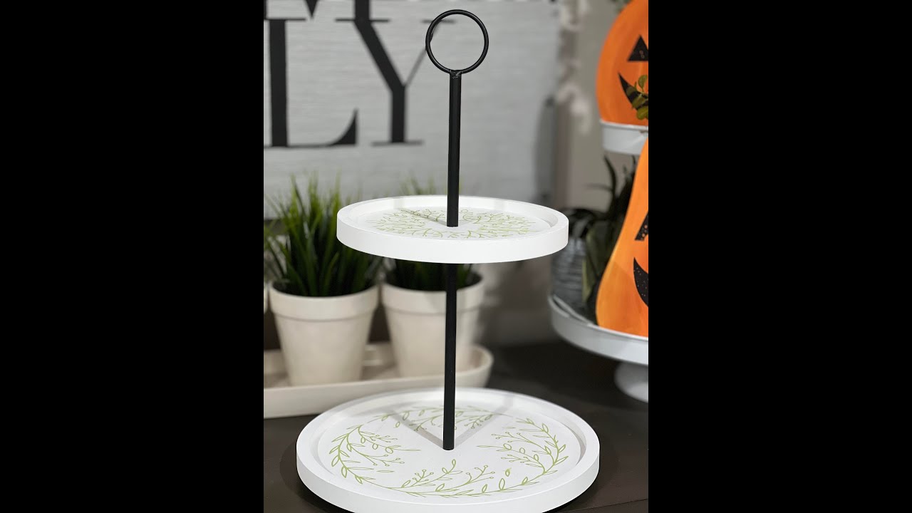 Autumn Tiered Tray Patterns Chalk Couture YouTube