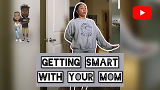 When you get smart with your Mom 🤦🏾‍♂️ #comedy #theclassiiics #funny #mom #dad #parents #kids Profile