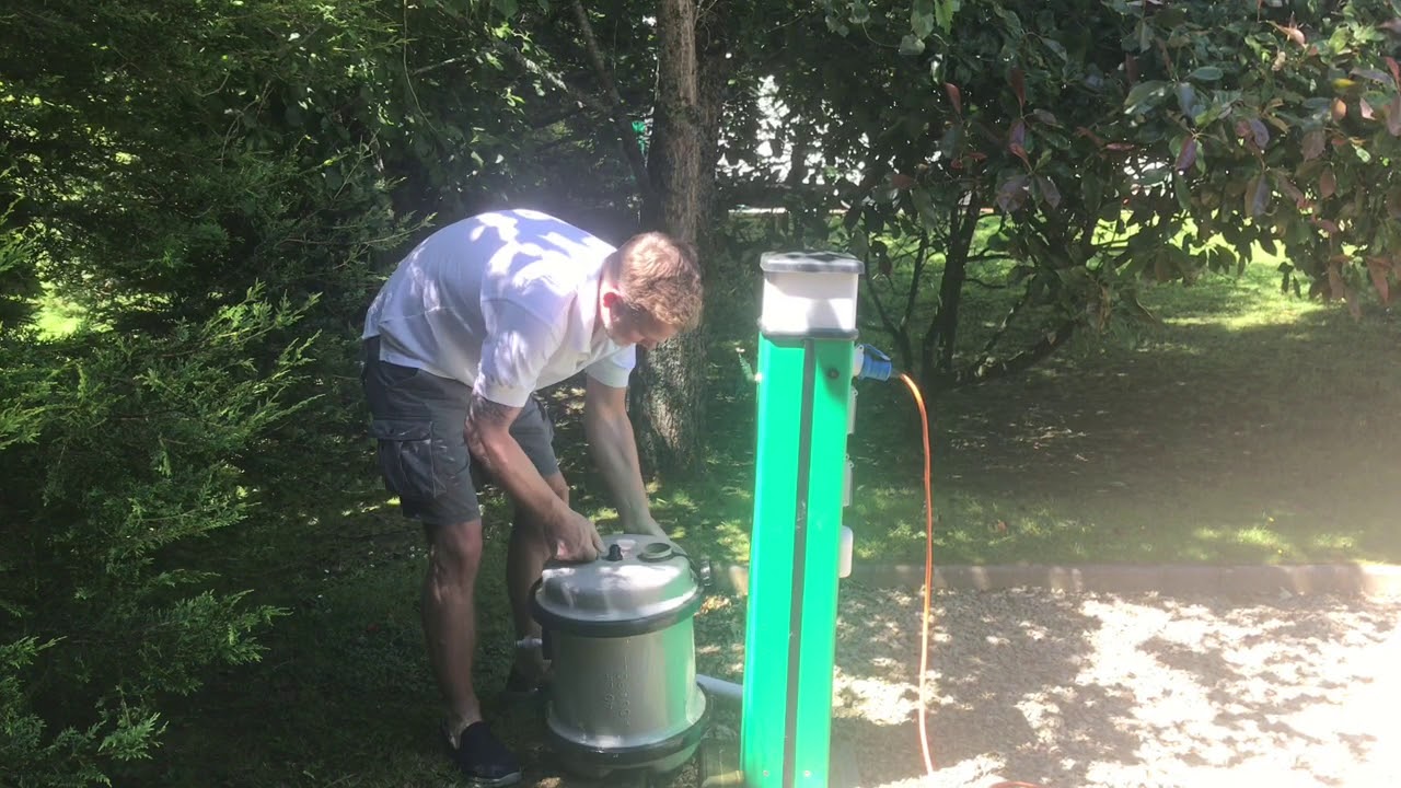 How we fill our Aquaroll