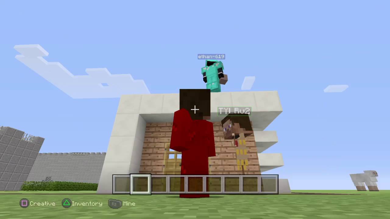 Minecraft spinning head glitch YouTube