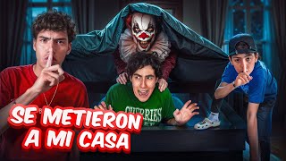 Un Payaso De La Deep Web Se Metio A Mi Casa 😱 Broma A Leo Study 🤣