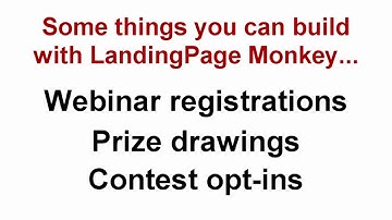 Review LandingPage Monkey Full Lifetime pro quick build page
