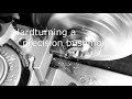 Hardturning a precision bushing