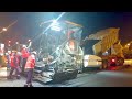 Travaux denrobs de nuit  eurovia pinal vosges