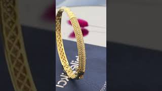 Kemik Görünümlü Suyolu Altın Kelepçe Bilezik Bilezikci.com In