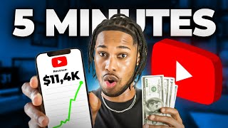 Make Money on YouTube in 5 Minutes ($350 /Day)