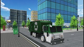 Garbage Truck Simulator PRO 2017 - Android Gameplay HD screenshot 2