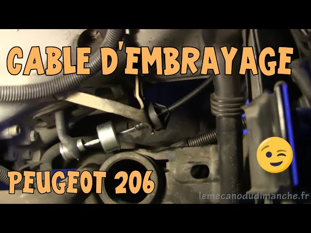 Tutoriel 206 #02 Remplacement cable d'embrayage - YouTube