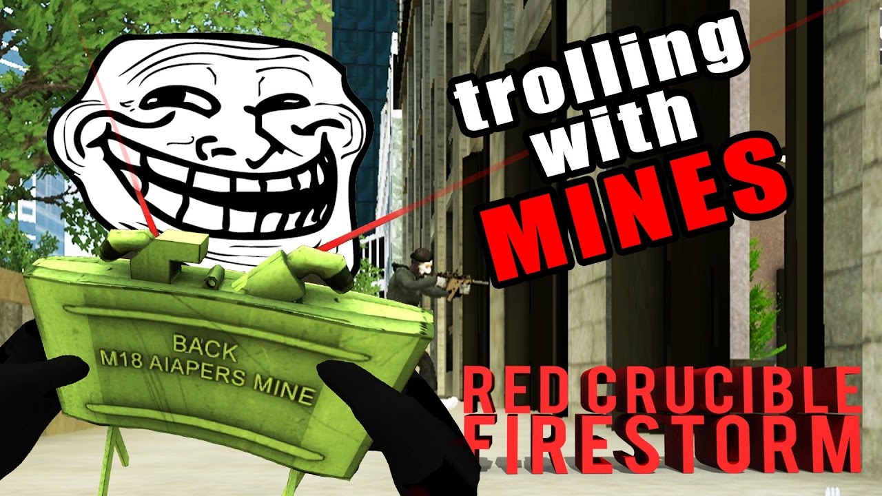 Red Crucible Firestorm [FR] troll with mines