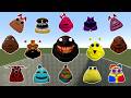 😱SPARTAN KICKING POU BOU FAMILY FROM BOU'S REVENGE Of POU and SPRUNKI POU in LAVA HOLE Garry's Mod!