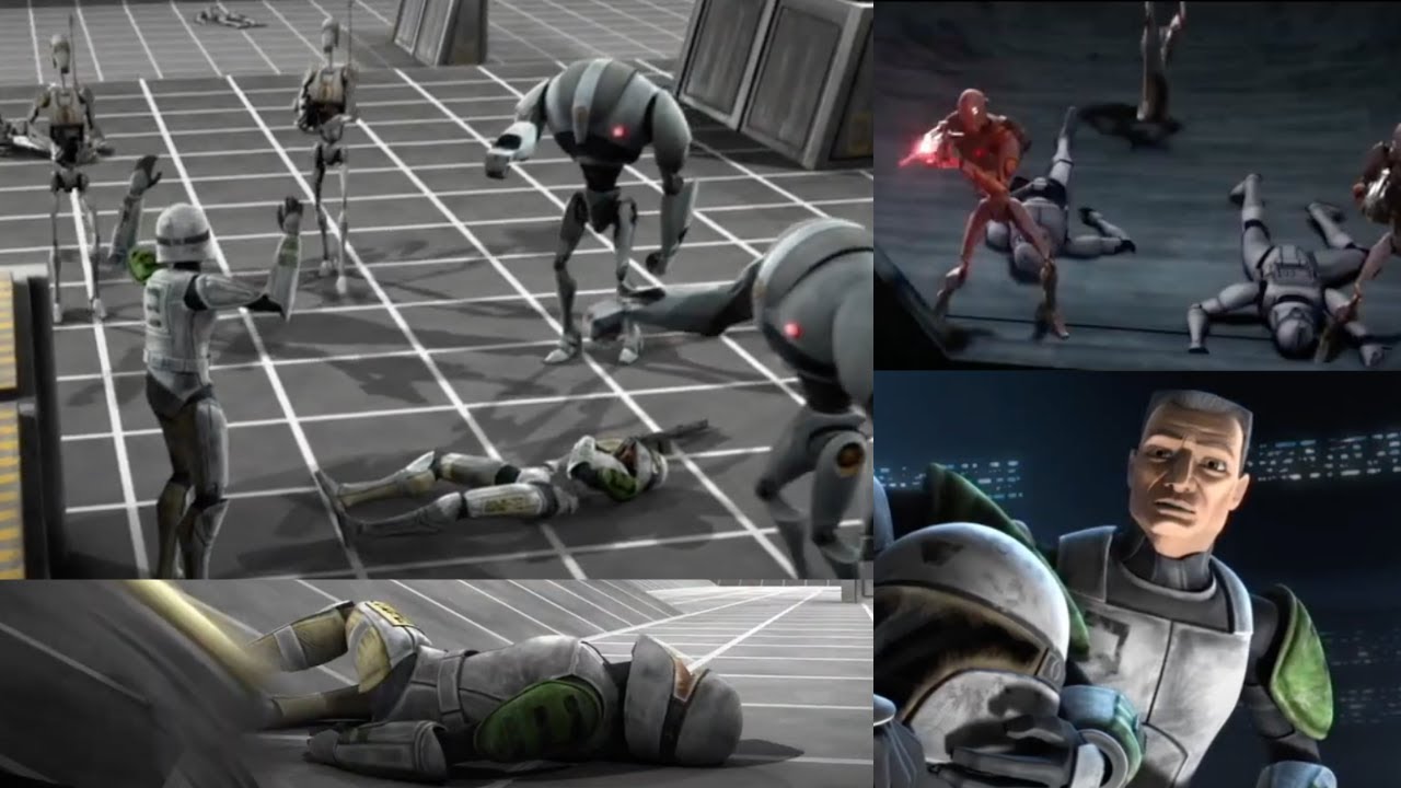 Figurine Star Wars The Clone Wars - Clone Trooper Droidbait (Hasbro, échelle 1:18)