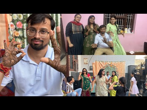 Bhai ki mehndi ka function || Meri Mehndi dekhi 