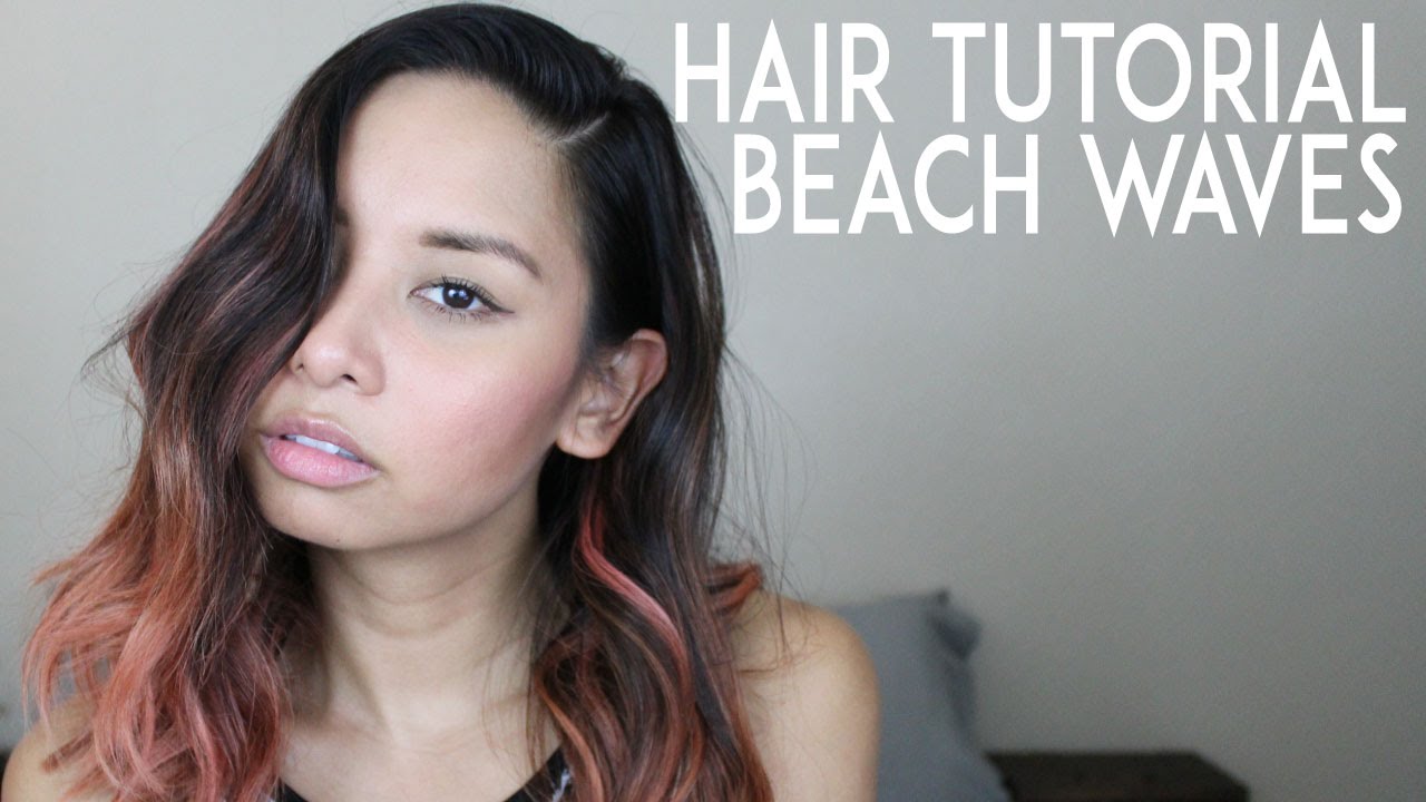 Beach Waves Hair Tutorial | How to Style Short Hair