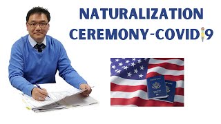 Naturalization Ceremony after 2020 USCIS Reopening