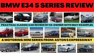 BMW E34 5 Series classic car review