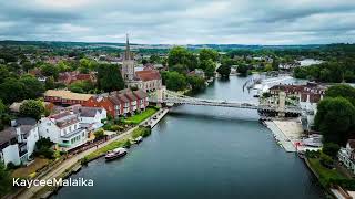 Marlow, England Drone Footage