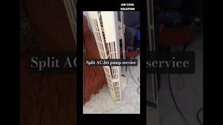 Split AC Jet pump Full service AIR condition Voltas Ac #shorts #trending #shortsviral #tecnician