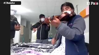 Video thumbnail of "Simón Pantaleón ameniza la jornada de los pacientes Covid del hospital Fray Quebracho -Yacuiba"