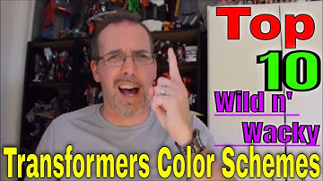 GotBot Counts Down: The Top 10 Wild and Wackiest Transformers Character Color Schemes