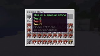 Pasidaryk savo GUI meniu Minecraft serveryje