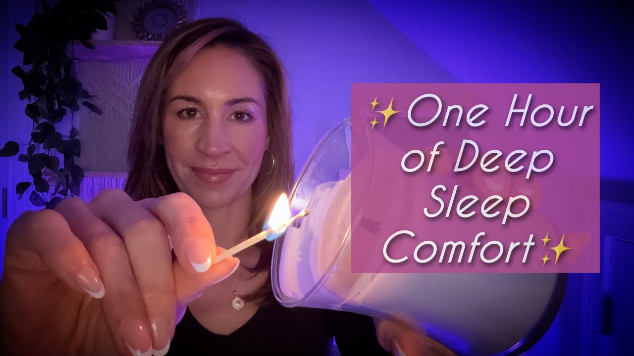 ASMR | ✨1 Hour of Deep Sleep Comfort |🌙 Drift Off With Gentle Guidance Then No Talking Soft Sounds💤