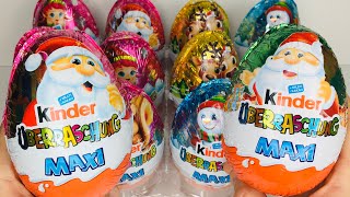 Рождественские Киндер Maxi 2023/2024 Kinder Maxi Weihnachten 2023 Kinder Surprise Christmas 2023