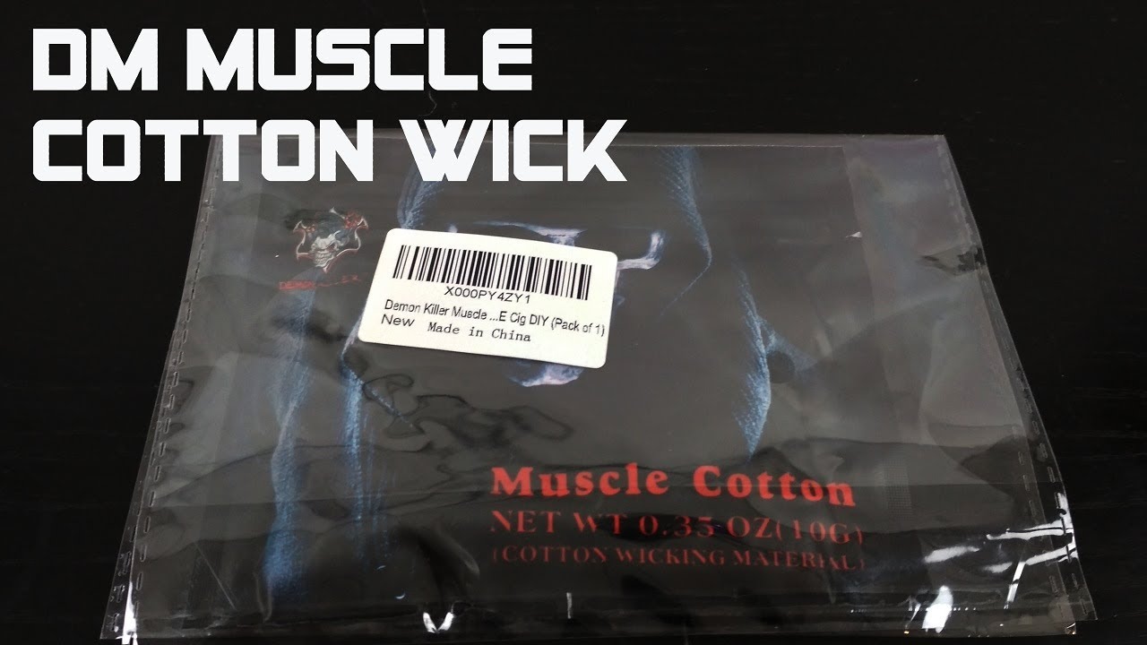 Demon Killer Vape Muscle Cotton Wick  (UNBOXING)