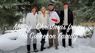 Merry Christmas from The Cameron Family!