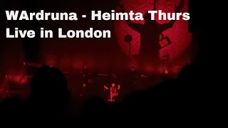 Wardruna  Heimta Thurs Live in London 2022