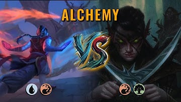 MTG Alchemy - Izzet Midrange by CunicoliGoblin VS Gruul Midrange by Grizz