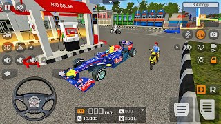 Red Bull Formula F1 Racing Car Driving - Bus Simulator Indonesia - Android Gameplay screenshot 1