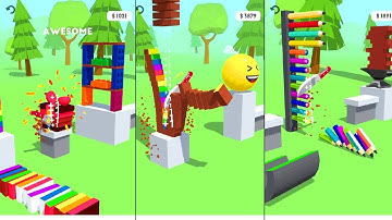 Slice it All - Level 5-10 NEW UPDATE | NEW KNIFE 🔪🍊 | Gameplay Walkthrough Part. 2 [Android & iOS]