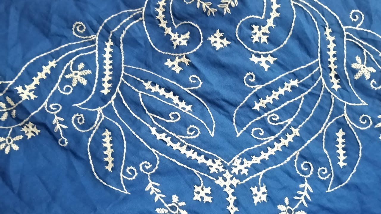 Beautiful crafting 786 is live Hand Embroidery Sindhi desgine