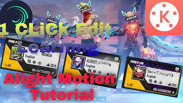 FREEFIRE PRESET ALIGHT MOTION 🎵||DJ UNSTOPPABLE🎵VIRAL TIKTOK TUTORIAL,TUTOR FULL BEAT