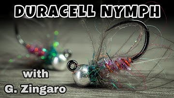 Duracell Nymph - Fly tying with G.Zingaro (4K video)
