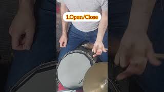 Drum Lesson! Traditional Grip! Double Stroke Roll! 2 Ways How to Play! Number 1!