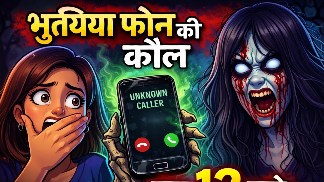 भूतिया फोन की कॉल 😱 | रात 12 बजे आने वाली मौत की कॉल | Horror Story in Hindi