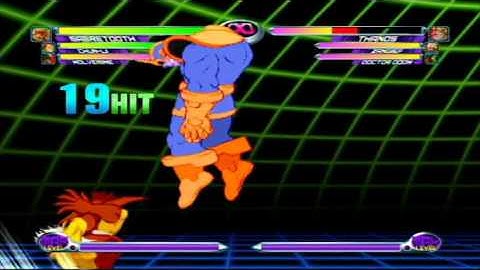 Marvel vs Capcom 2 (PS3): Sabretooth 43 Hit Combo