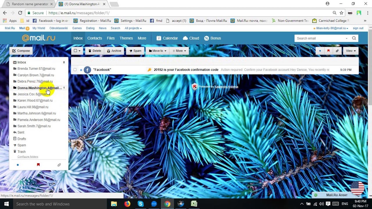 Facebook Confirmation Code By Dileep YouTube