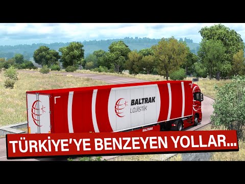 Türkiye'ye benzeyen yollar... #ETS2FMAX