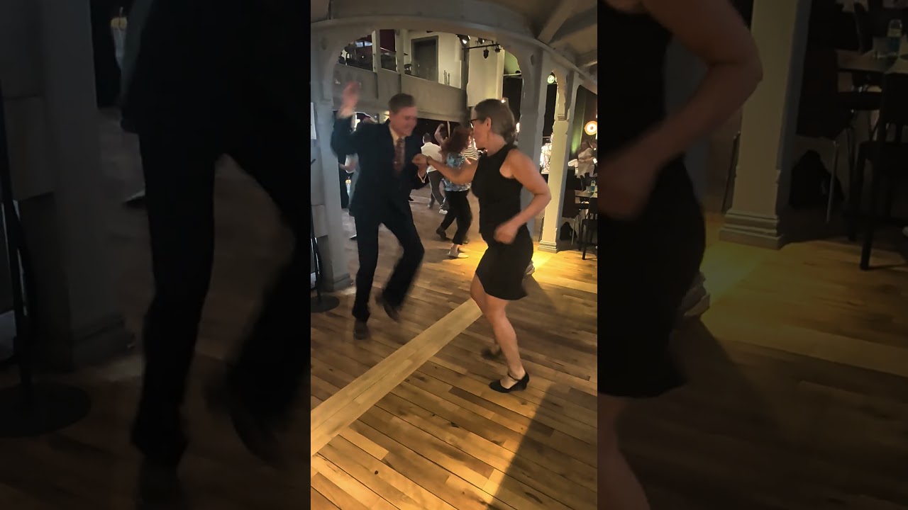 Åsa & Daniel Heedman social dancing at Midsummer Lindy Treat, Luleå