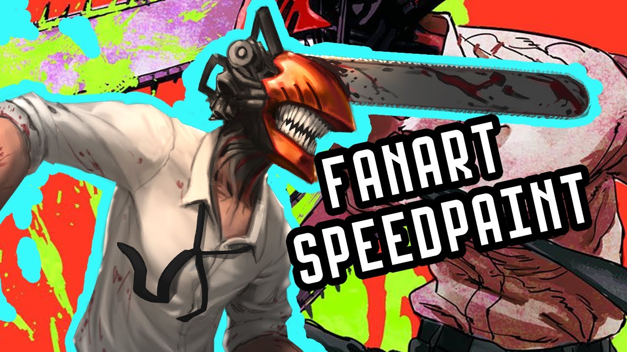 Chainsaw man - DENJI - fanart/speedpaint