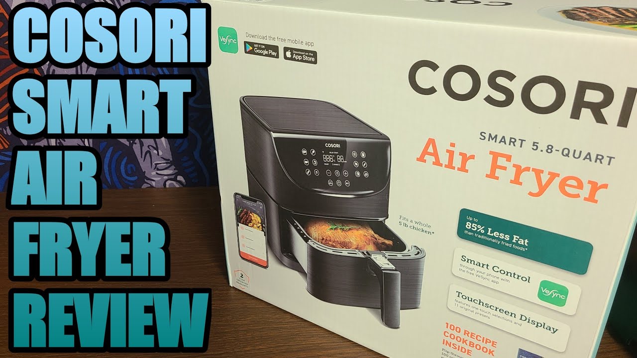 Cosori Original 5.8 Quart Air Fryer Review • Air Fryer Recipes & Reviews