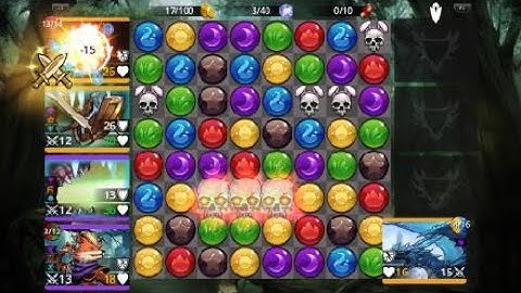 Gems of War Glitch: Did not give extra turn on 4-gem move AGAIN