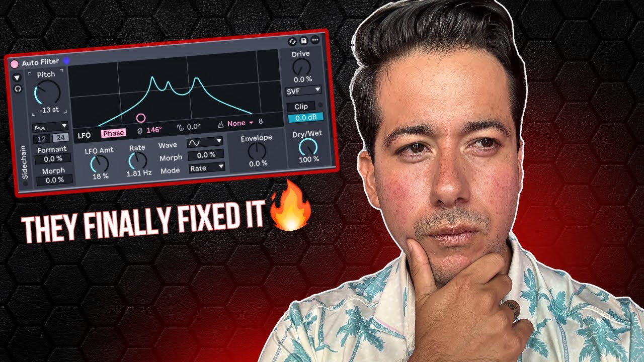 The New Auto Filter in Ableton Live 12 Is INSANE - YouTube